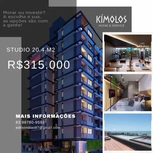 FLAT NO MELHOR DO JARDIM OCEANIA