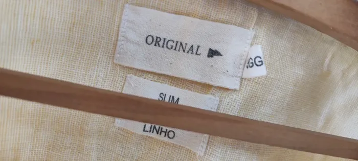camisa de linho GG