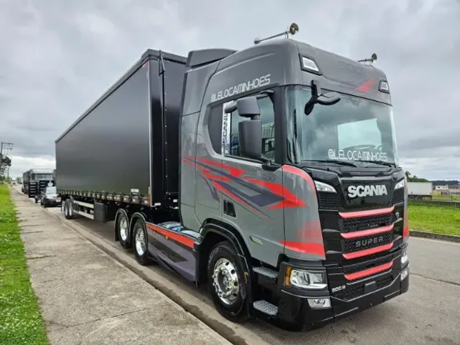 Scania R500 6x2 Ano 25 0km Pronta Entrega Edição Especial Sider Facchini Ano26 0km S/pneus