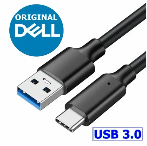 Cabo USB 3.0 para USB-C 5GB/s - Original DELL - 1.8 Metros - R$: 35,00 Lacrados ok