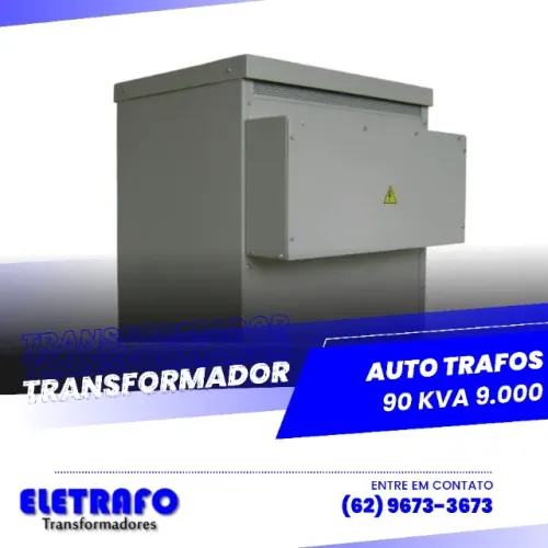 Auto Trafo 90 kVA - Potência e Qualidade Garantidas
