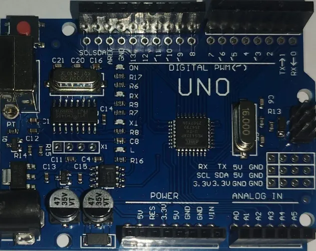 Arduíno UNO R3 (ch340g) atmega 328 smd