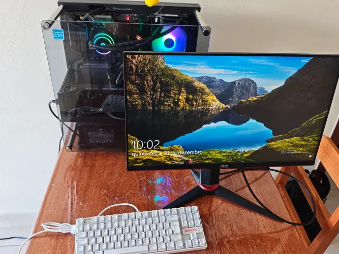 Computador gamer + monitor 