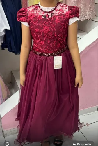 Vestido festa juvenil