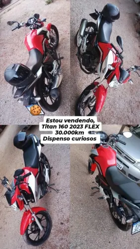 Vende-se titan 160 2033. Unico dono, quitada.