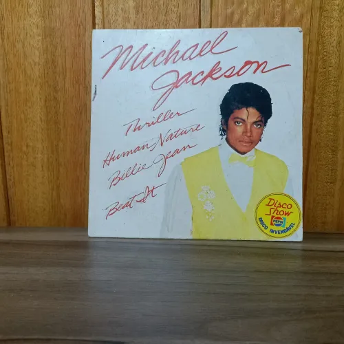 Disco de vinil EP Michael Jackson promoção Pepsi anos 80 