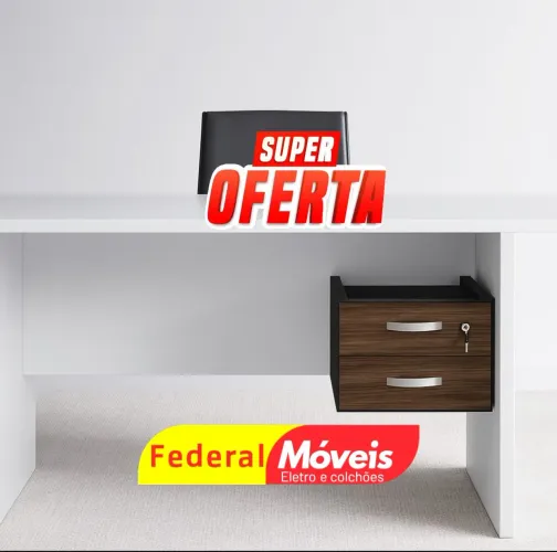 Gaveteiro Suspenso - Segurança e praticidade no seu escritório!