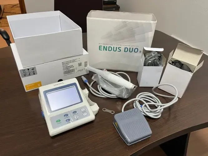 Motor Endodôntico com Localizador Apical - Saevo - Endus Duo
