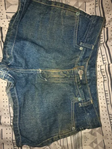 Shorts Jeans Vintage Jingles CeA 14- 15 anos