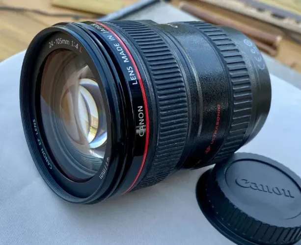 Canon EF 24-105mm f/4L IS USM - Lente Profissional Canon Série L