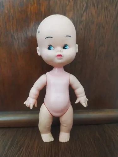 Boneca Antiga Sem Cabelo