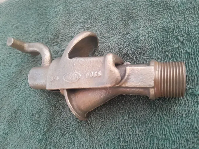Valvula 3/4 bsp,em bronze, para tambor.