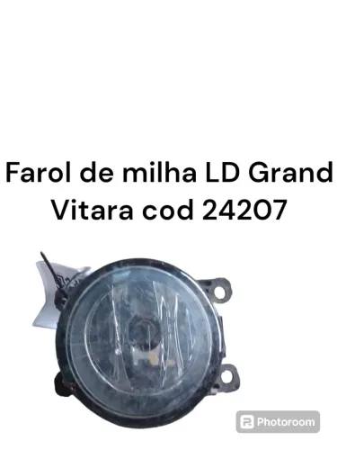 Farol De Milha Lado Direito Grand Vitara Cod 24207