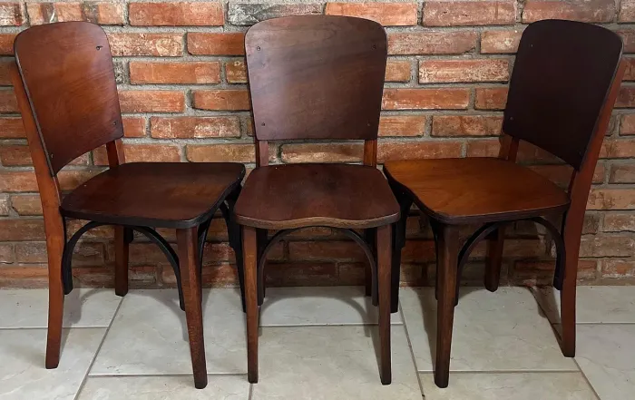 Antiga Cadeira Moveis Cimo em Imbuia