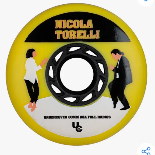 Rodas patins Nicola Torelli 80mm