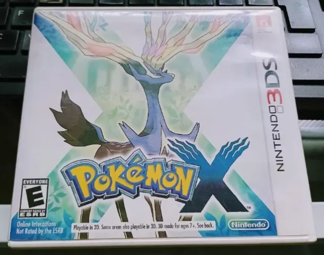 Pokemon X Nintendo 3DS Original Americano Impecável com encartes