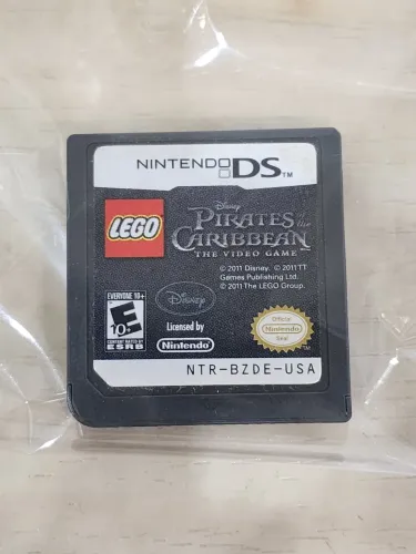 Lego Piratas do Caribe de nintendo ds