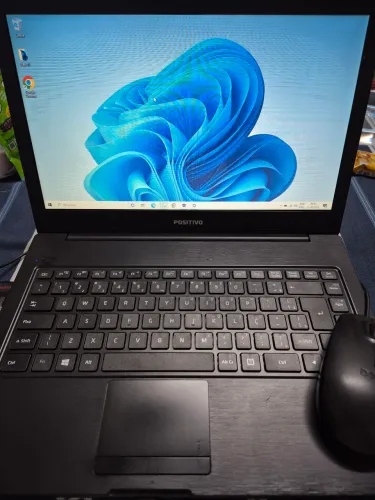 Notebook positivo celeron 847 4gb ram ssd 128gb 