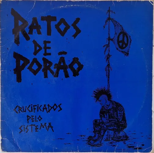 Ratos de Porão - Lp Crucificados pelo Sistema 1984, Original, Raridade, Único à venda