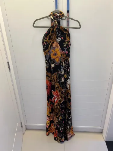 Vestido de seda Roberto Cavalli