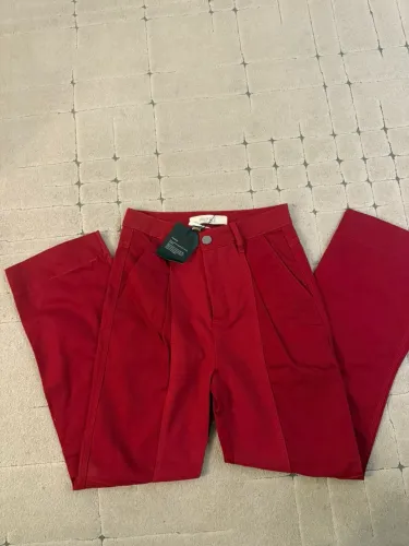 Animale Calça sarja vermelha