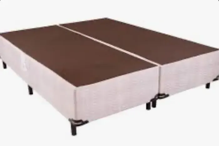 Cama box suporte king e Queen