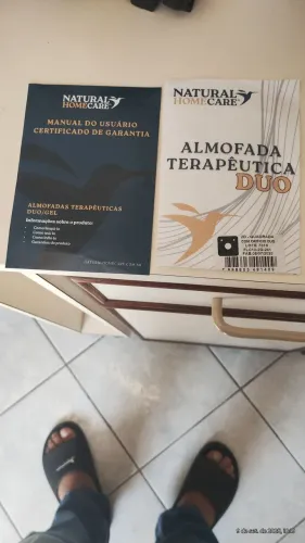 Almofada terapêutica Duo/Gel Natural Homecare