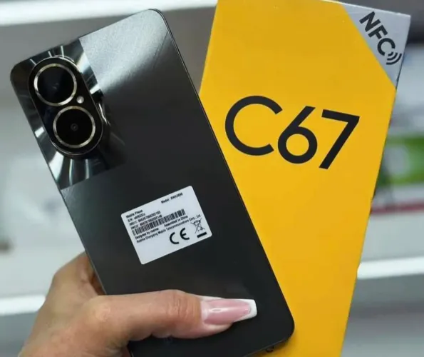 Celular Barato - Realme C67 - 256Gb/8Ram - Com NFC - Parcelamos no Cartão 