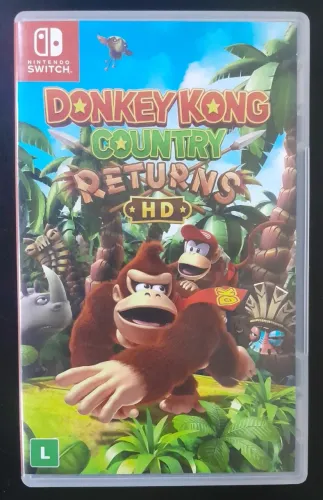 Jogo Donkey Kong Returns HD Nintendo Switch Usado Original