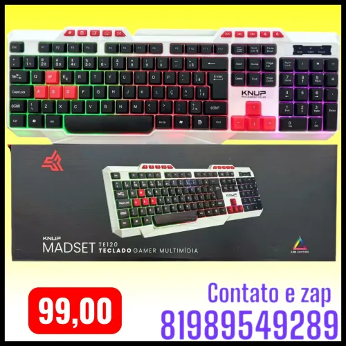 Teclado Gamer Knup KP-TE120