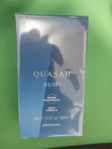 Perfume Quasar Rush O Boticário 100ml