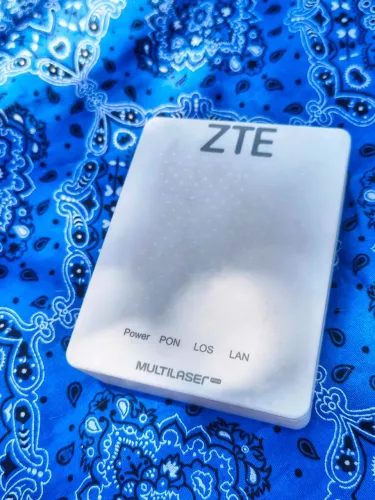 ONU / Conversor de Mídia ZTE F601 - Homologado Anatel