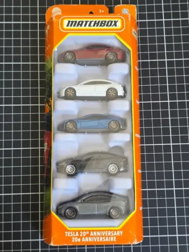 5Pack Tesla Anniversary - Matchbox