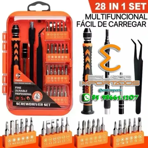 Chaves de Precisão Profissional kit 28 em 1 ST-446