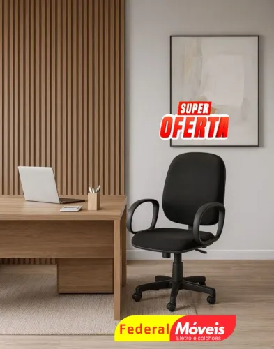 Cadeira Curvim Giratória Diretor - Ideal para home office ou empresa!