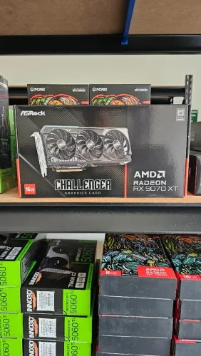 RX 9070 XT, ASROCK, CHALLENGER, 16GB - A MELHOR LOJA DO BR