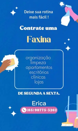 Faço faxina