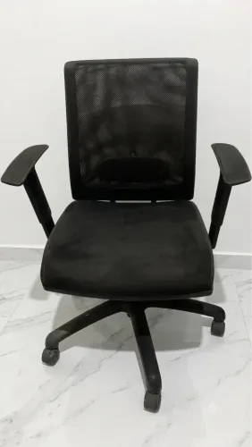 Cadeira de escritório ergonômica regulável - Levo até você