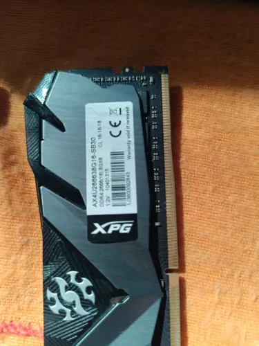 Memória ram DDR4 8gb - 2666mhz XPG