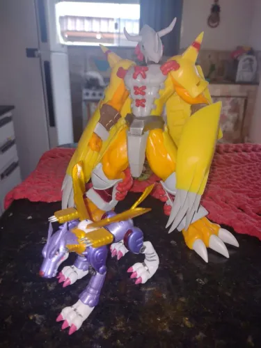 Wargreymon e metal garurumom