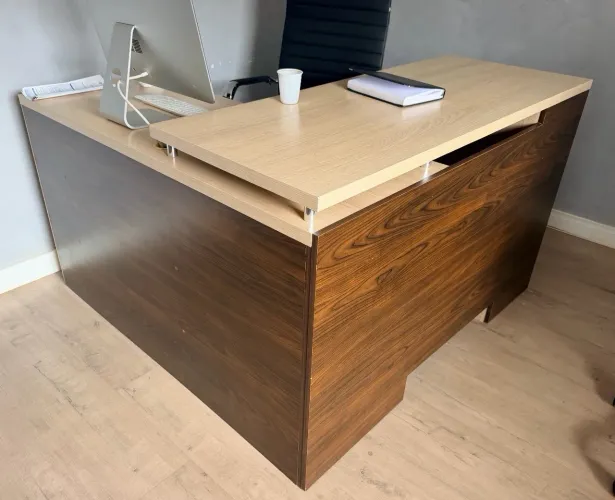 MESA ESCRITÓRIO EM L (Alta Qualidade)
