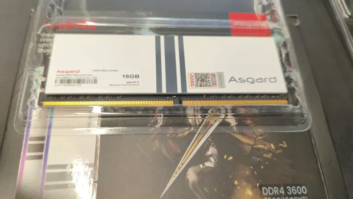 Memoria ddr4 16gb 3200mhz Asgard walkirie argb