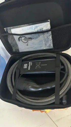 Carregador Portátil Carro Elétrico Weg Wemob Easy 4,8kw
