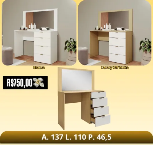 Penteadeira L302