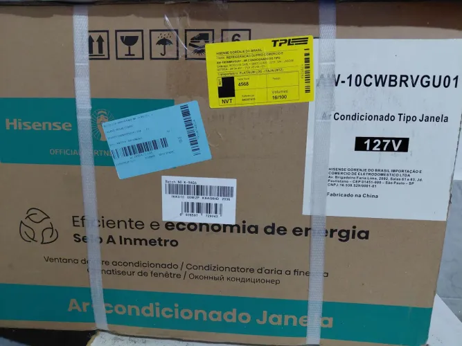 Ar Condicionado Hisense 10000btus Wi-fi de Janela (com nota)