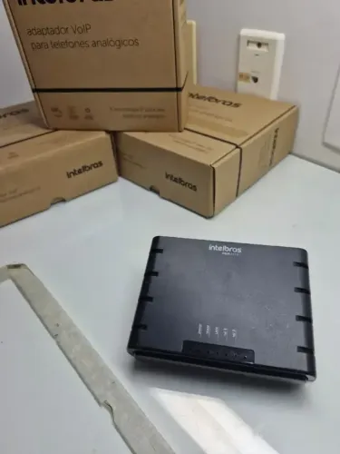 Adaptador Analog. P Tel. Voip - Ata Gkm 2210t 2 Canais 