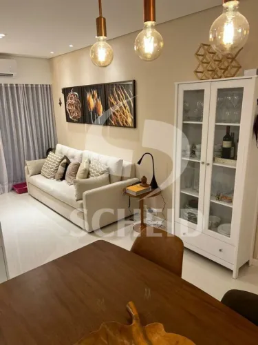Apartamento mobiliado para locação no Jardins com 37m², 01 dormitório e 01 vaga
