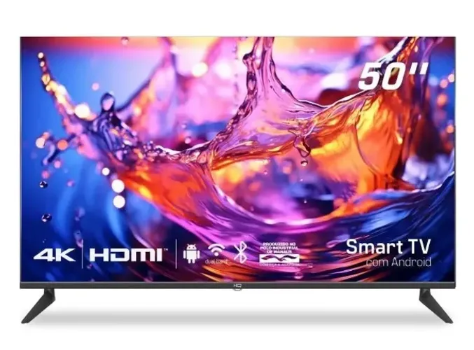 SMART TV 50" HQ 4K 