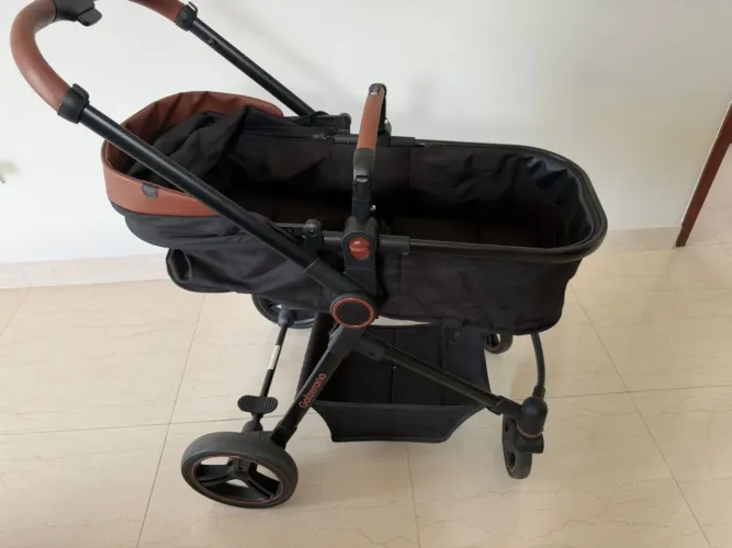 Carrinho de Bebê Galzerano Ivy Berço Moisés