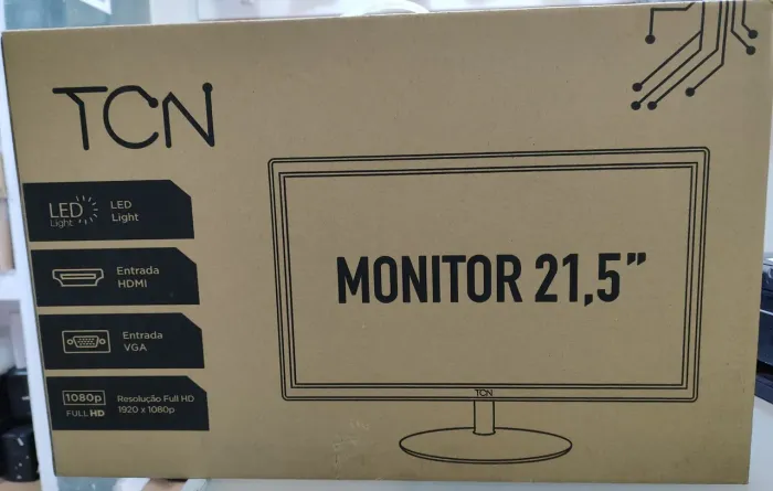 Monitor 21,5" TCN Novo Full HD